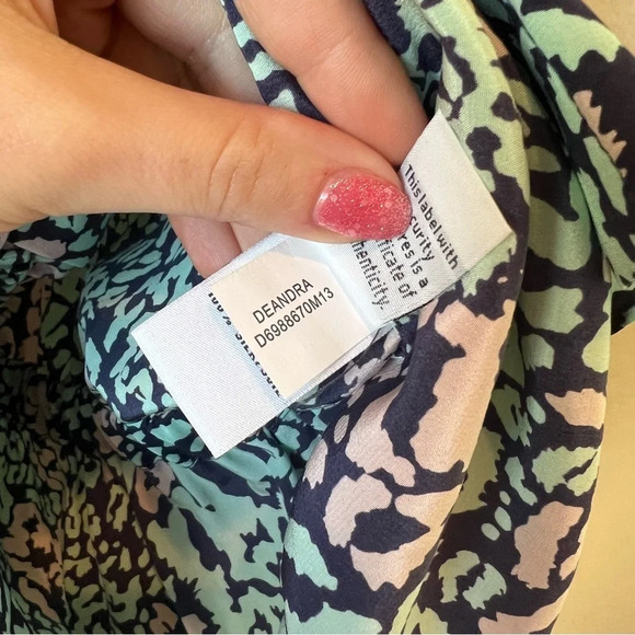 DIANE VON FURSTENBERG long sleeve cheetah print dress - Picture 5 of 6